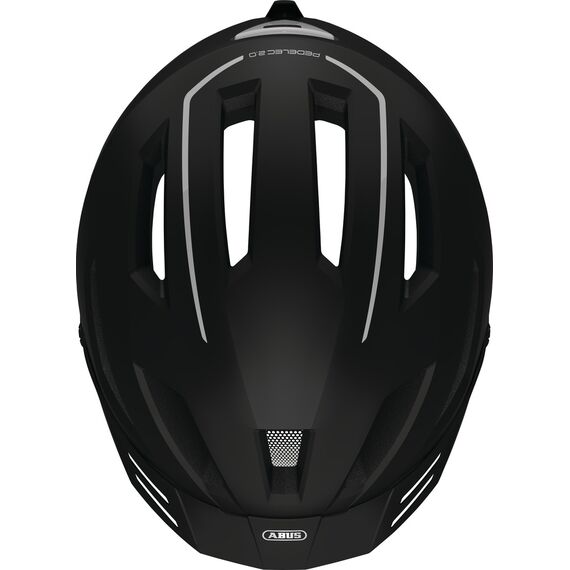 ABUS kask rowerowy miejski PEDELEC 2.0 czarny, Kolor: czarny, Rozmiar: M, 3 zdjęcie