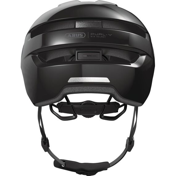 ABUS kask rowerowy PURL-Y shiny czarny czarny, Kolor: czarny, Rozmiar: L, 2 zdjęcie