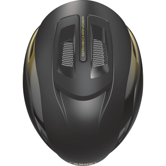 ABUS kask rowerowy aerodynamiczny GAMECHANGER 2.0 złoty, Kolor: złoty, Rozmiar: S, 3 zdjęcie