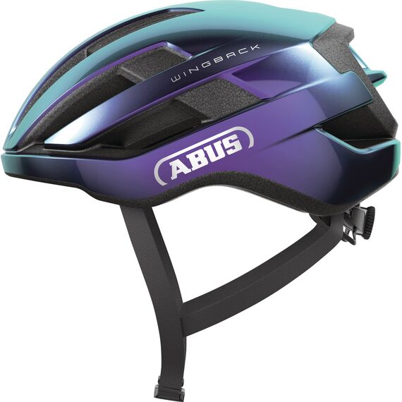 ABUS kask rowerowy WINGBACK flip fioletowy, Kolor: fioletowy, Rozmiar: L