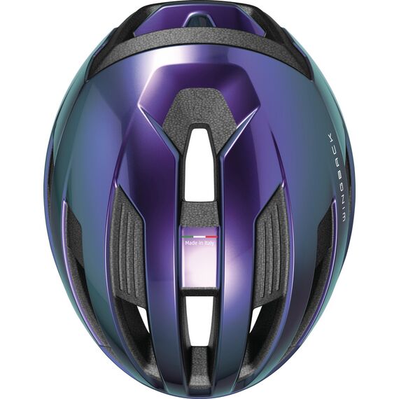 ABUS kask rowerowy WINGBACK flip fioletowy, Kolor: fioletowy, Rozmiar: L, 3 zdjęcie