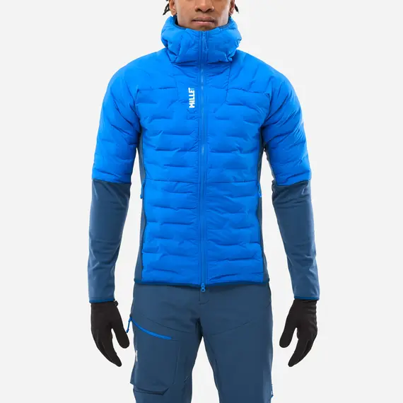 MILLET kurtka trekkingowa męska M WHITE HYBRID HOODIE M niebieska, Kolor: niebieski, Rozmiar: XL, 3 zdjęcie