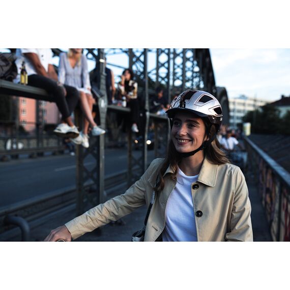 ABUS kask rowerowy HYBAN 2.0 zielony, Kolor: zielony, Rozmiar: L, 8 zdjęcie