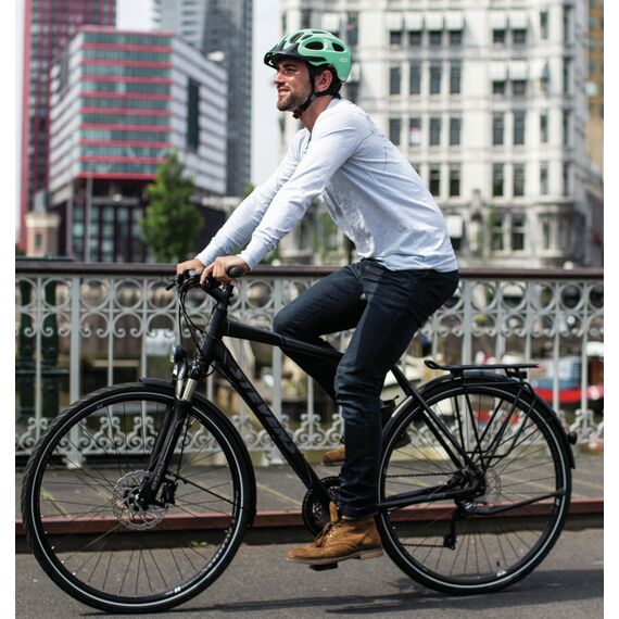 ABUS kask rowerowy YOUN-I ACE czarny mat, Kolor: czarny, Rozmiar: M, 3 zdjęcie