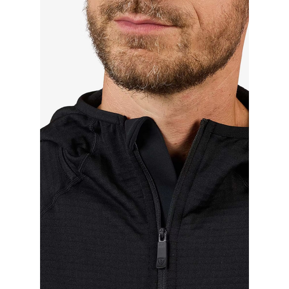 ROSSIGNOL BLUZA NARCIARSKA MĘSKA BLACKSIDE MIX FZH FLEECE czarny, Kolor: czarny, Rozmiar: M, 4 zdjęcie