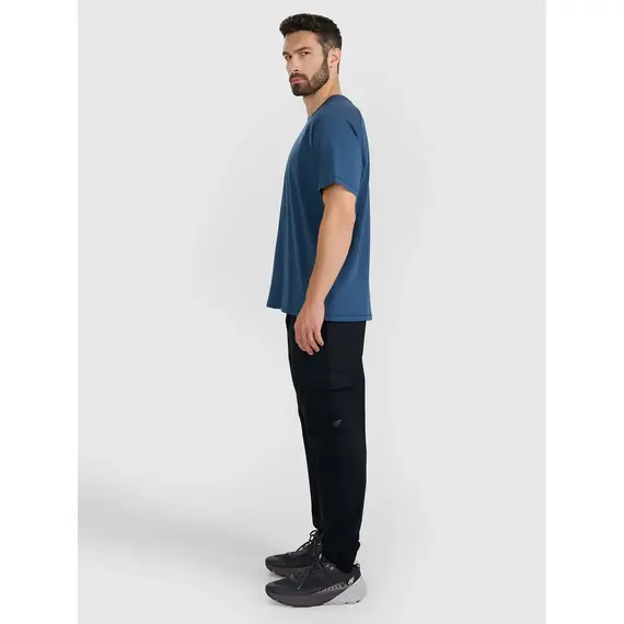 4F spodnie tkaninowe z kieszeniami 4FWAW25TTROM1210 czarne, Kolor: czarny, Rozmiar: XL, 4 zdjęcie