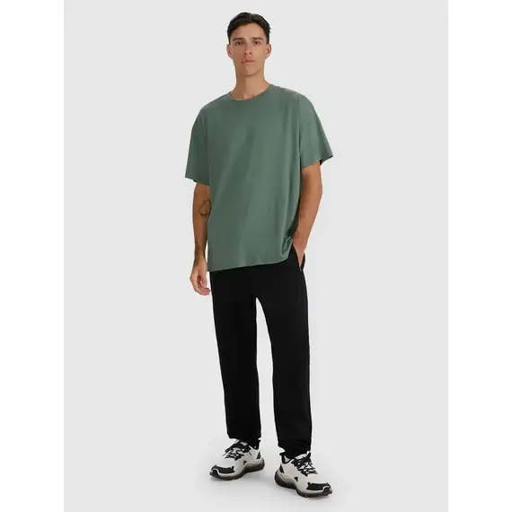 4F spodnie typu jogger z tkaninowymi wstawkami 4FWAW25TTROM1252, Kolor: czarny, Rozmiar: XXL, 9 zdjęcie