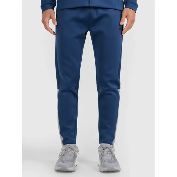 4F treningowe spodnie męskie z wykończeniem szybkoschnącym 4FWAW25TFTRM0936, Kolor: niebieski, Rozmiar: M, 7 zdjęcie