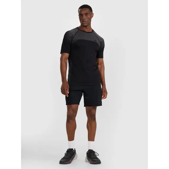 4F szorty treningowe z dodatkowa kieszonką z tyłu 4FWAW25TFSHM1000 czarne, Kolor: czarny, Rozmiar: L