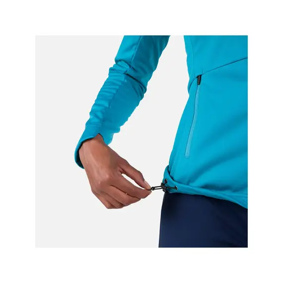 ROSSIGNOL KURTKA NARCIARSKA DAMSKA W GENETYS HOOD JKT, Kolor: granatowy, Rozmiar: L, 3 zdjęcie