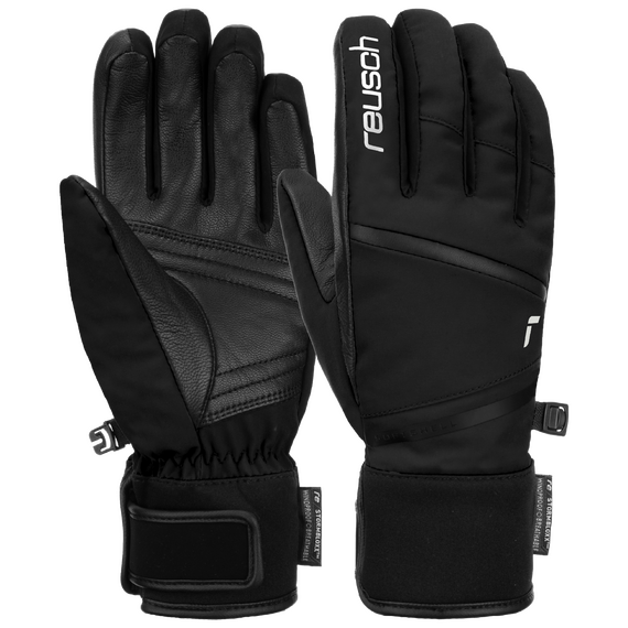 REUSCH TESSA rękawice narciarskie damskie STORMBLOXX czarne, Kolor: czarny, Waga: 0.3, Rozmiar: 6,5