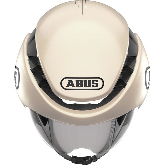 ABUS kask rowerowy wyścigowy GAMECHANGER TT champagne, Kolor: złoty, Rozmiar: M, 2 zdjęcie