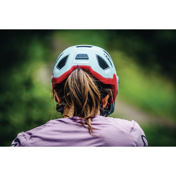 ABUS kask rowerowy MODROP velvet, Kolor: czarny, Rozmiar: M, 3 zdjęcie