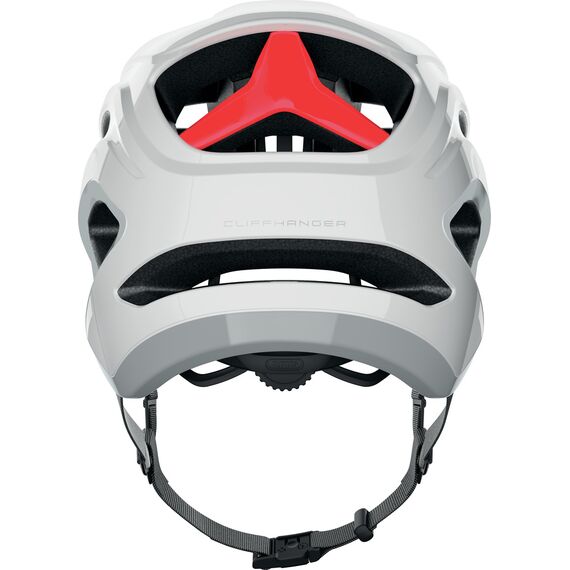 ABUS kask rowerowy CLIFFHANGER shiny, Kolor: biały, Rozmiar: S, 2 zdjęcie