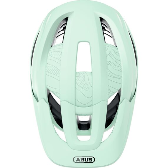 ABUS kask rowerowy CLIFFHANGER iced, Kolor: zielony, Rozmiar: M, 3 zdjęcie