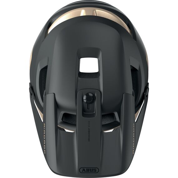 ABUS kask rowerowy AIRDROP MIPS czarno-złoty, Kolor: złoty, Rozmiar: L/Xl, 4 zdjęcie