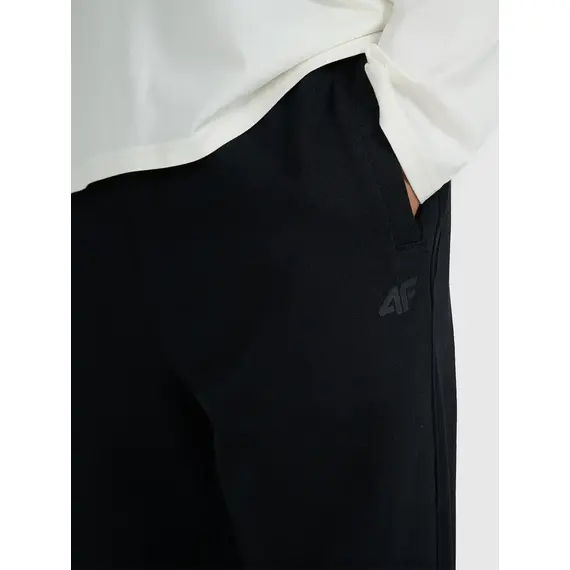 4F spodnie męskie dresowe joggery 4FWAW25TTROM1234 czarne, Kolor: czarny, Rozmiar: L, 4 zdjęcie