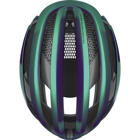 ABUS kask rowerowy AIRBREAKER flip fioletowy, Kolor: fioletowy, Rozmiar: M, 3 zdjęcie