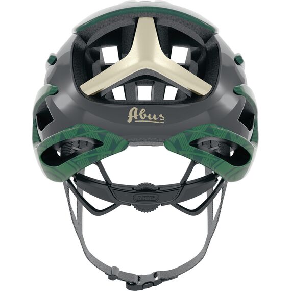 ABUS kask rowerowy AIRBREAKER EROICA zielony, Kolor: zielony, Rozmiar: L, 3 zdjęcie