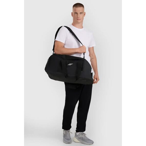 TORBA TRENINGOWA sportowa 42 l U048 czarna, Kolor: czarny, Rozmiar: one size, 2 zdjęcie