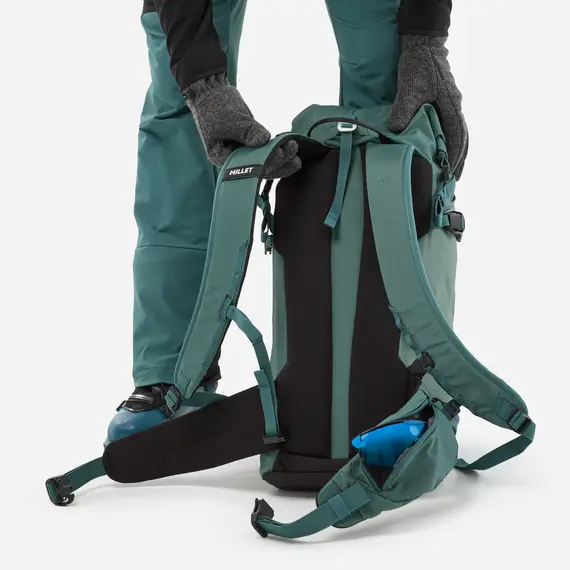 MILLET plecak trekkingowy M WHITE 22 zielony, 7 zdjęcie