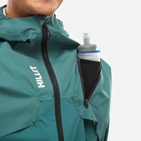 MILLET kurtka trekkingowa męska INTENSE PRO 2,5L JKT M zielona, Kolor: zielony, Rozmiar: XL, 7 zdjęcie