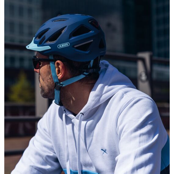 ABUS kask rowerowy URBAN-I 3.0 core zielony, Kolor: zielony, Rozmiar: L, 4 zdjęcie