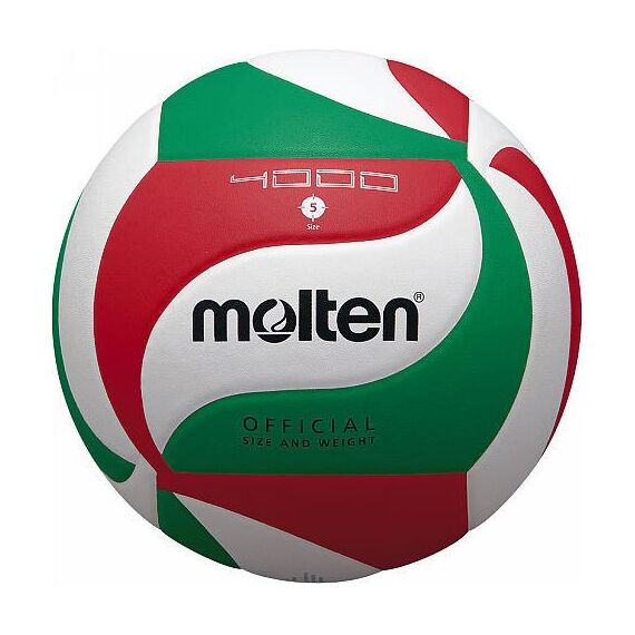 MOLTEN V5M4000 Piłka do siatkówki na halę biała/czerwona/zielona