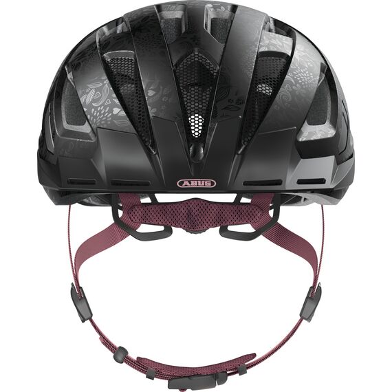 ABUS kask rowerowy URBAN-I 3.0 czarno-różowy, Kolor: różowy, Rozmiar: S, 2 zdjęcie