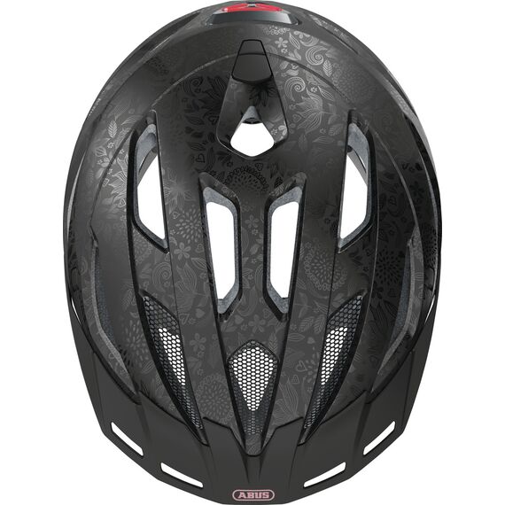 ABUS kask rowerowy URBAN-I 3.0 czarno-różowy, Kolor: różowy, Rozmiar: S, 4 zdjęcie