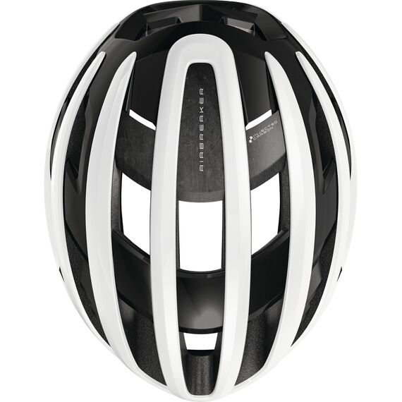 ABUS kask rowerowy AIRBREAKER 2.0 biały, Kolor: biały, Rozmiar: M, 7 zdjęcie