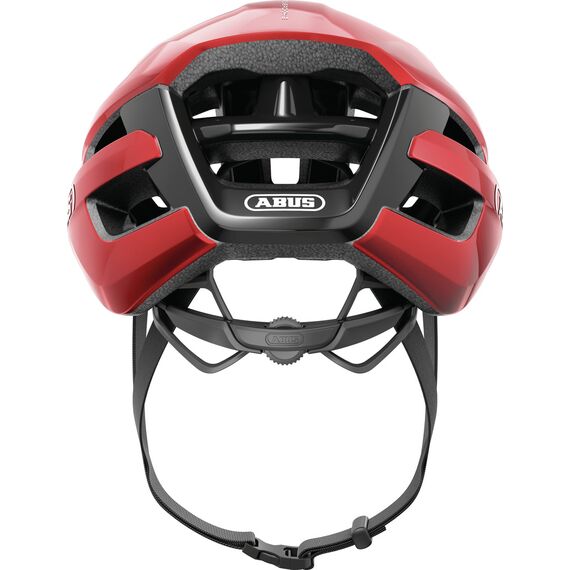 ABUS kask rowerowy POWERDOME blaze, Kolor: czerwony, Rozmiar: S, 2 zdjęcie
