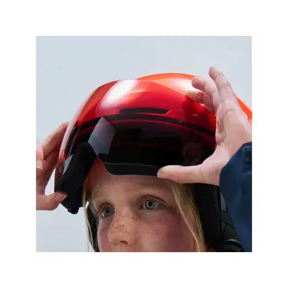 POC kask narciarski POCito Obex Visor pomarańczowy, Kolor: pomarańczowy, Rozmiar: XXS, 2 zdjęcie