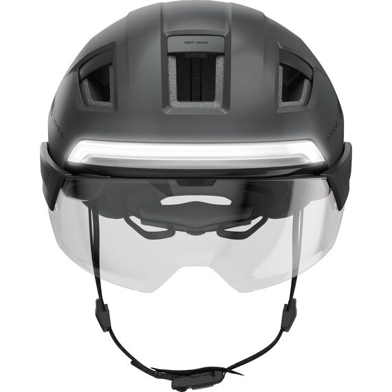 ABUS kask rowerowy z migaczami HYP-E ACE volcano, 2 zdjęcie