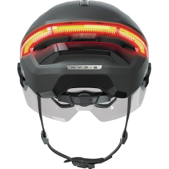 ABUS kask rowerowy z migaczami HYP-E ACE volcano, 3 zdjęcie