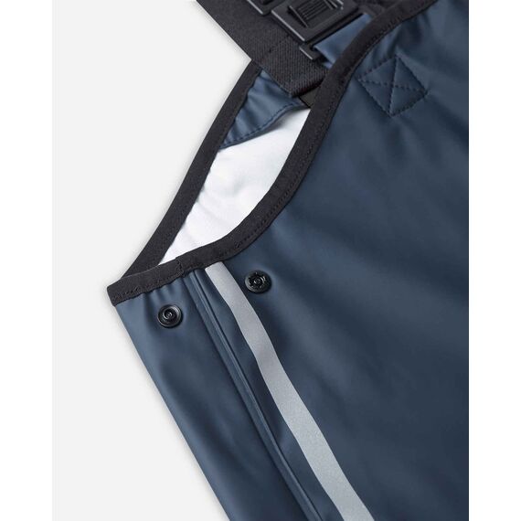 REIMA dziecięce spodnie przeciwdeszczowe Lammikko granatowe, Kolor: granatowy, Rozmiar: 74, 3 zdjęcie