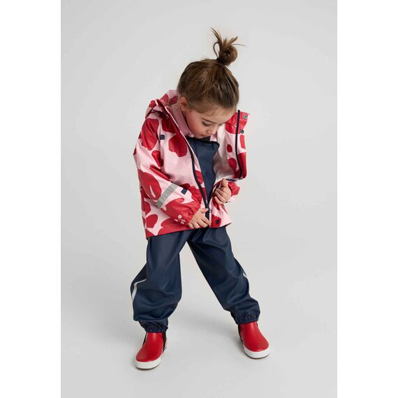 REIMA dziecięce spodnie przeciwdeszczowe Lammikko granatowe, Kolor: granatowy, Rozmiar: 74, 2 zdjęcie