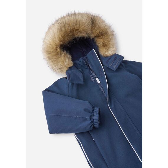 REIMA kombinezon dla dziecka zimowy Trondheim granatowy, Kolor: granatowy, Rozmiar: 134, 4 zdjęcie