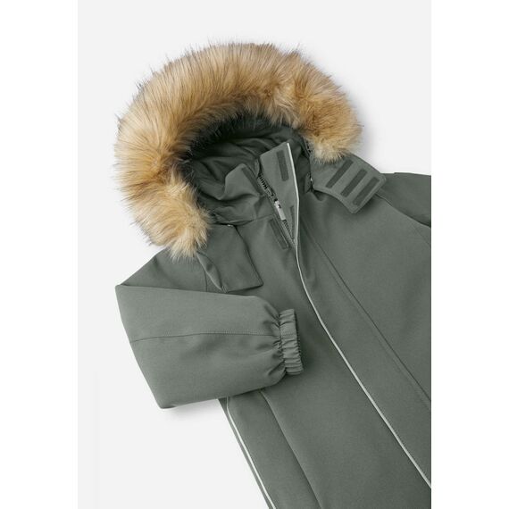 REIMA kombinezon dla dziecka zimowy Trondheim zielony, Kolor: zielony, Rozmiar: 92, 6 zdjęcie