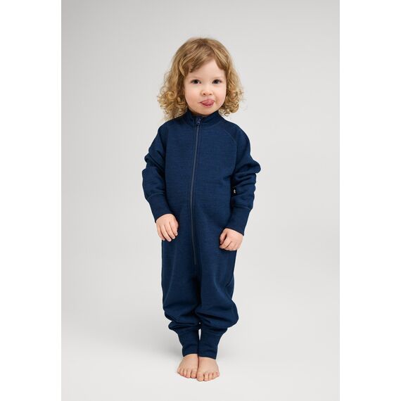 REIMA kombinezon wełniany dla dziecka Parvin granatowy, Kolor: granatowy, Rozmiar: 80