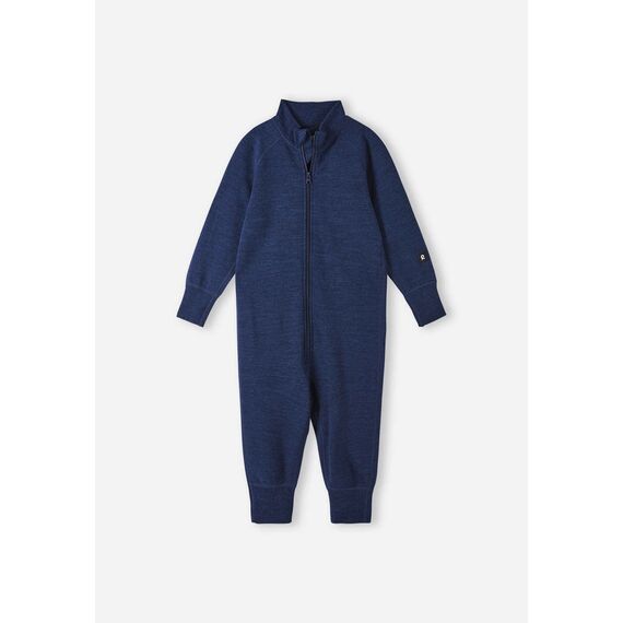 REIMA kombinezon wełniany dla dziecka Parvin granatowy, Kolor: granatowy, Rozmiar: 80, 2 zdjęcie