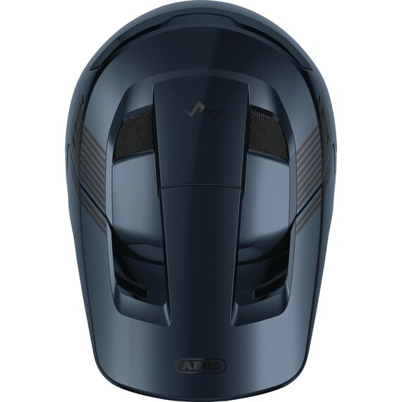 ABUS kask rowerowy full-face HiDrop midnight niebieski, Kolor: niebieski, Rozmiar: XL, 4 zdjęcie
