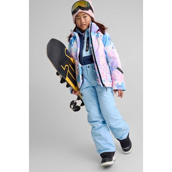 REIMA dziecięce spodnie zimowe narciarskie Lammikko Terrie niebieskie, Kolor: niebieski, Rozmiar: 134, 3 zdjęcie