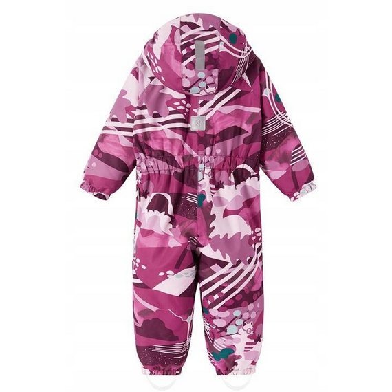 REIMA kombinezon dla dziecka zimowy wodoodporny Puhuri czerwony, Kolor: czerwony, Rozmiar: 98, 3 zdjęcie