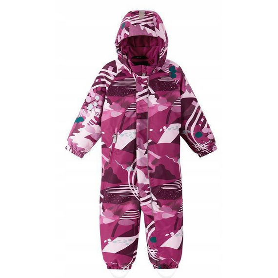 REIMA kombinezon dla dziecka zimowy wodoodporny Puhuri czerwony, Kolor: czerwony, Rozmiar: 86