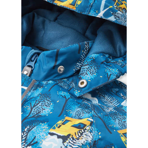 REIMA kombinezon dla dziecka zimowy Puhuri granatowy, Kolor: granatowy, Rozmiar: 80, 5 zdjęcie