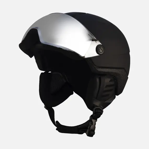 ROSSINGOL kask narciarski FIT VISOR IMPACTS BLACK, Kolor: czarny, Rozmiar: L/Xl, 2 zdjęcie