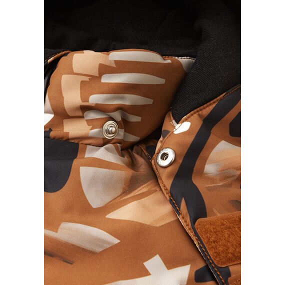 REIMA kombinezon dla dziecka zimowy Kurikka brązowy, Kolor: brązowy, Rozmiar: 134, 3 zdjęcie