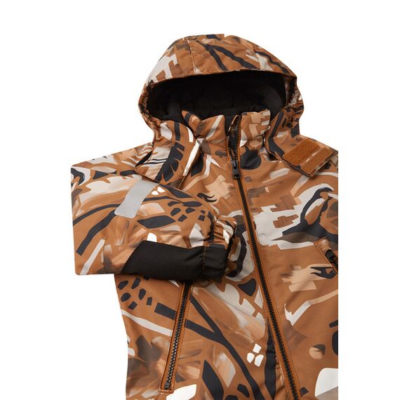 REIMA kombinezon dla dziecka zimowy Kurikka brązowy, Kolor: brązowy, Rozmiar: 122, 5 zdjęcie