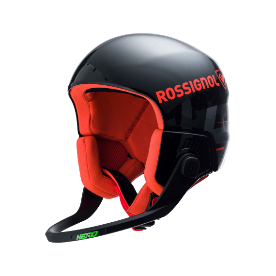 ROSSIGNOL kask narciarski HERO GIANT IMPACTS FIS BLACK, Kolor: czarny, Rozmiar: 58